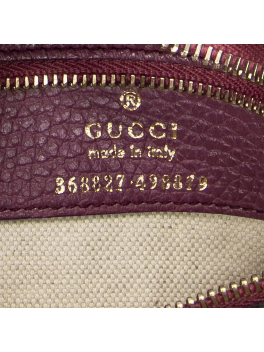 Gucci Mini Swing Tote Pink Grain Calf Skin Leather
